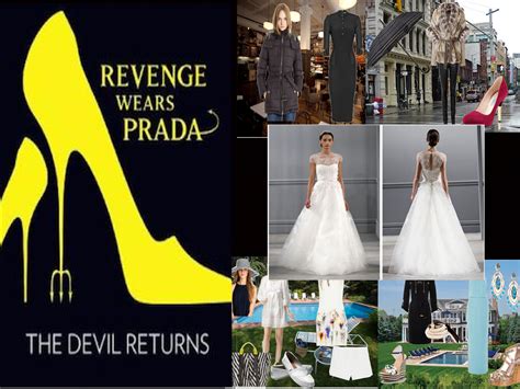 revenge wears prada plot.